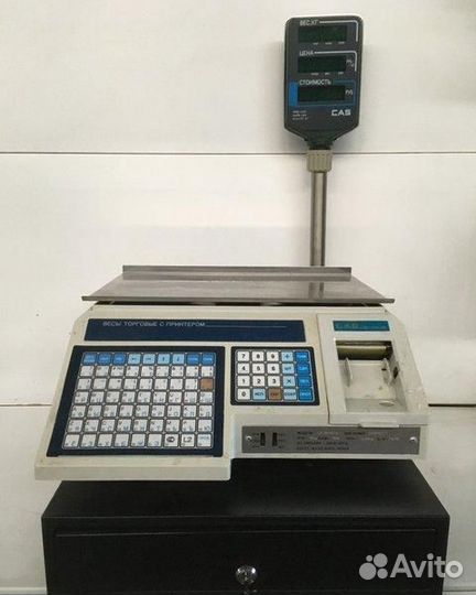 Весы с печатью этикеток Cas LP 15