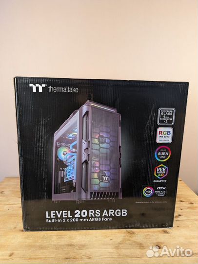 Корпус Thermaltake Level 20 RS argb Новый