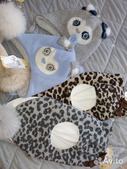 Шапки Котик, Тотти, 1-4года