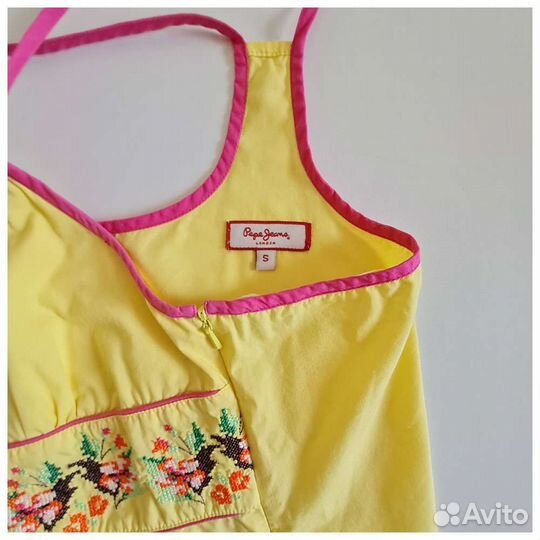 Pepe Jeans топ р-р S хлопок