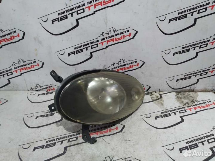 Фара nissan march micra AK12 BK12 BNK12 K12 YK12 1705 black xenon корректор фар левая 1 модель 2 мод