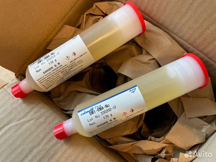 Флюсы Ersa, MOB39, Almit BM1-RMA, Laird Tputty 607