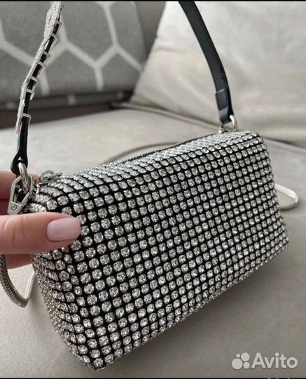 Сумка со стразами