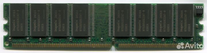 Память DDR333, DDR400, модули 256, 512 Мб