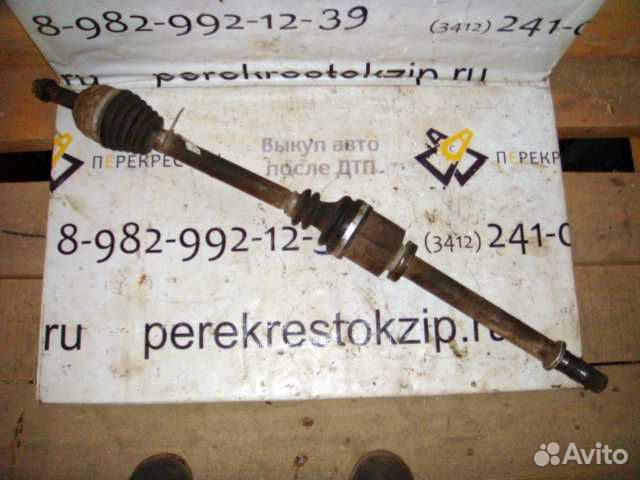 Привод Scenic 2 пер R 2.0 МКПП (25/39) в сборе Б\У