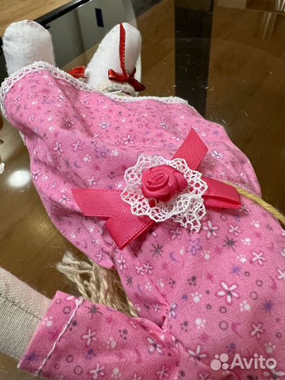 Кукла тильда ручной работы заяц