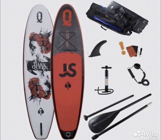 Sup сап доска dark queen двухслойная