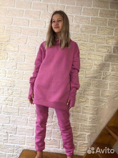 Костюм спортивный утепленный флисовый женский