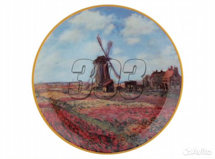 Коллекционная тарелка Тюльпаны Голландии (26041)