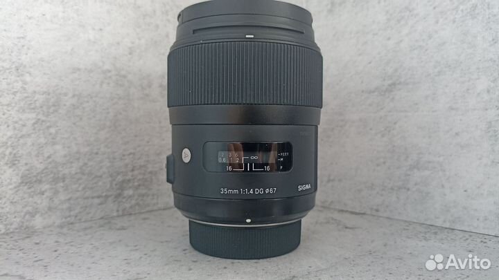 Объектив sigma art 35mm 1,4 for nikon