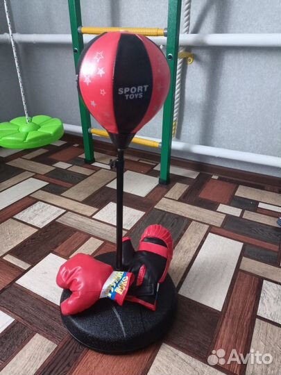 Боксерская груша детская напольная