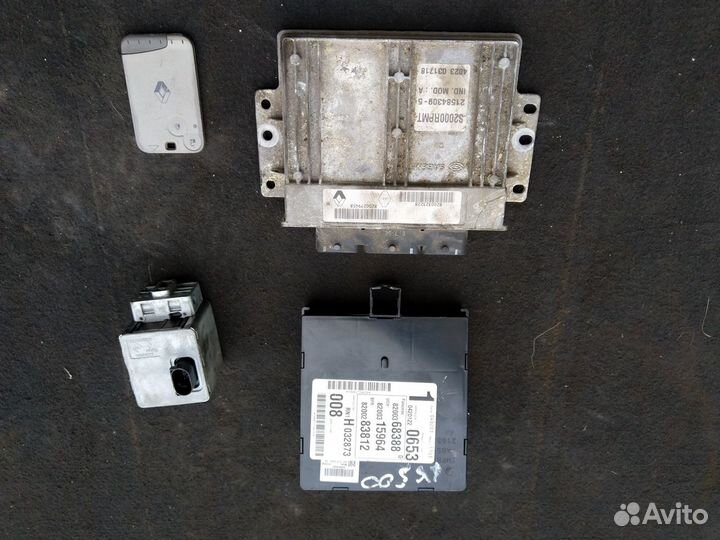 Блок управления двигателем рено эспейс 4 2.0 турбо