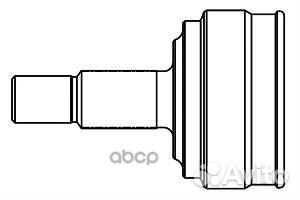 Шрус наружный к-т citroen C2 (JM ) 810053 GSP