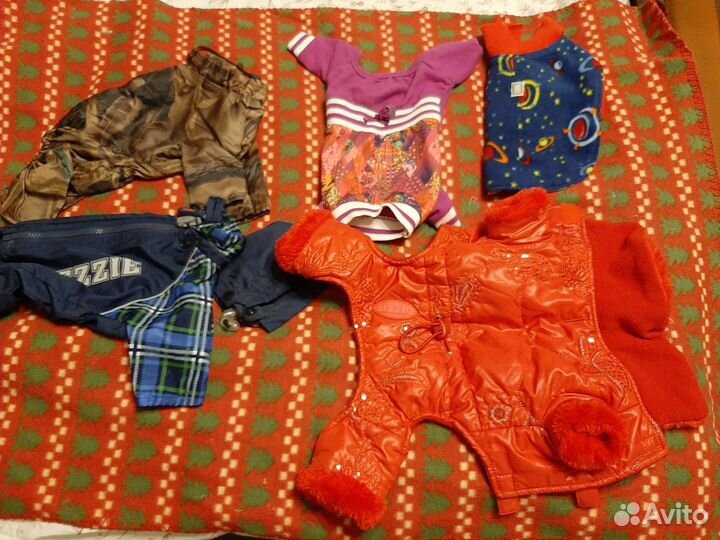 Одежда для маленьких собак пакетом