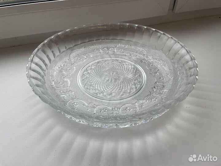 Хрустальное блюдо