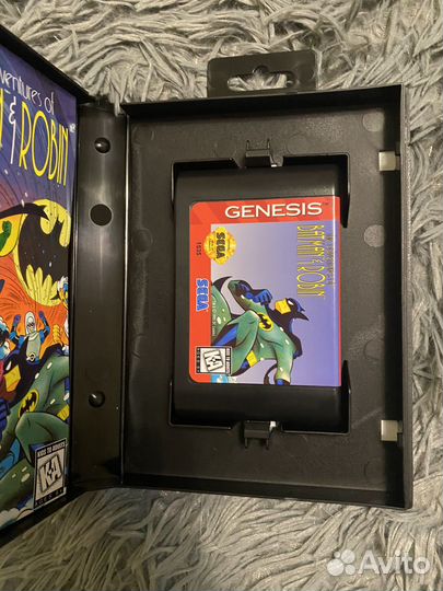Картридж Sega The Adventures of Batman & Robin