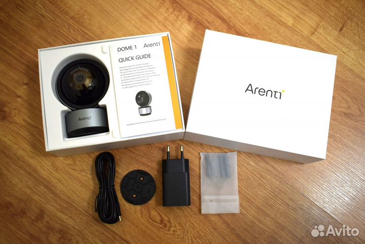 Внутренняя 2K WI-FI поворотно-наклонная камера