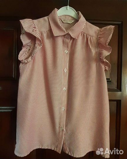 Блузка рубашка р.152