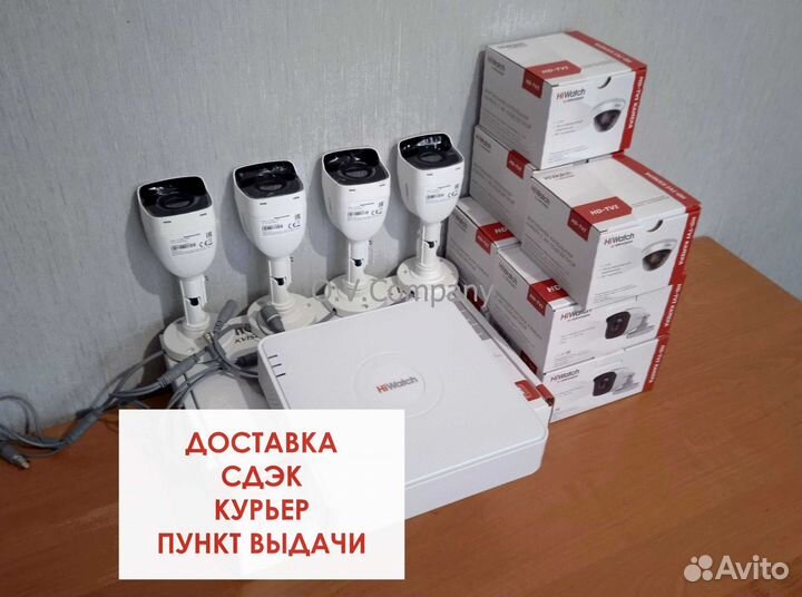 Камера видеонаблюдения. Комплекты. Установка