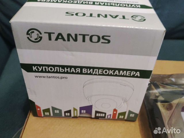 Камера Tantos видеонаблюдения в комплекте