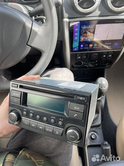 Штатная 2din магнитола almera g15