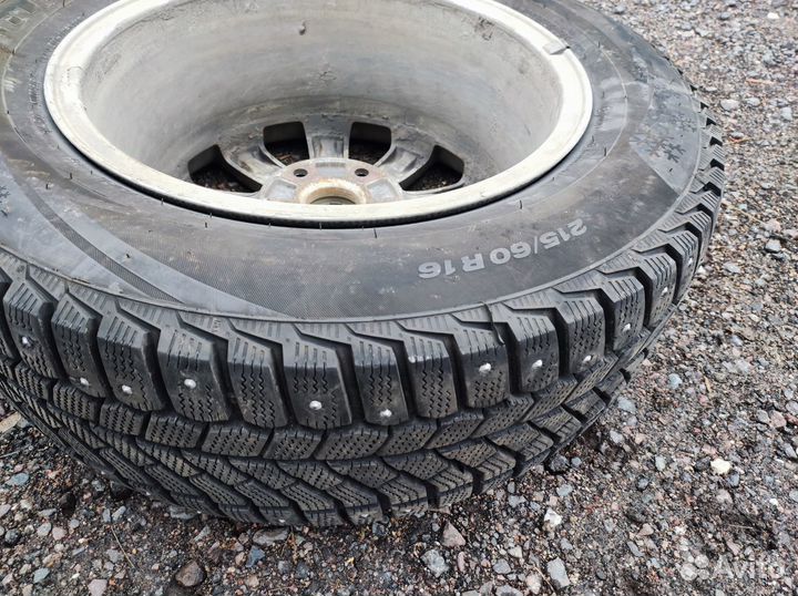 Колеса 215/60 R16 Volkswagen Зимние шипованные