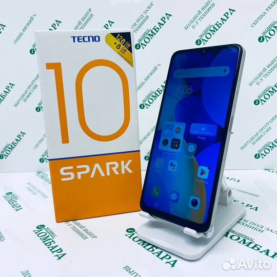 Смартфон tecno Spark 10 (Kl5Q) 4/128GB №120053