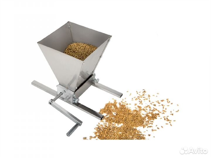 Мельница для солода Роликовая трехвальцовая