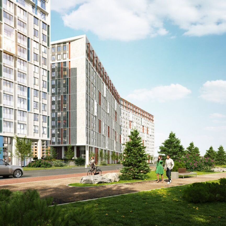 2-к. квартира, 59,2 м², 15/15 эт.