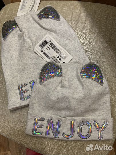 Шапки на девочек 46-48 и 52-54