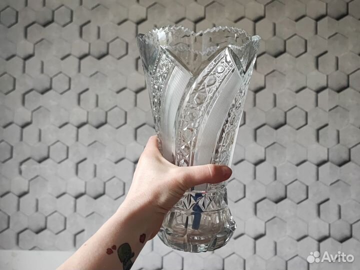 Хрустальная ваза большая,маленькая, керамика