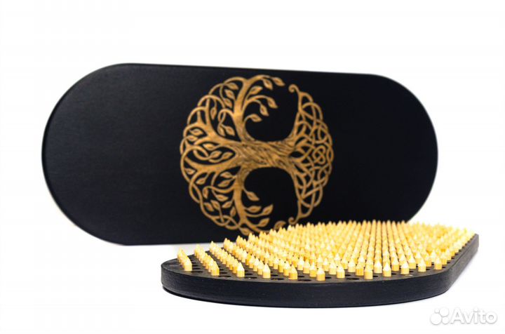 Доска Садху с бамбуковыми гвоздями 10 мм