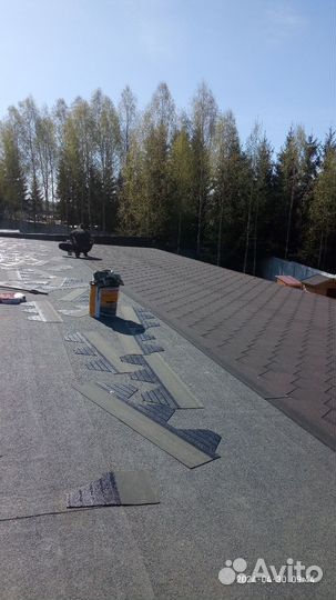 Монтаж установка кровли