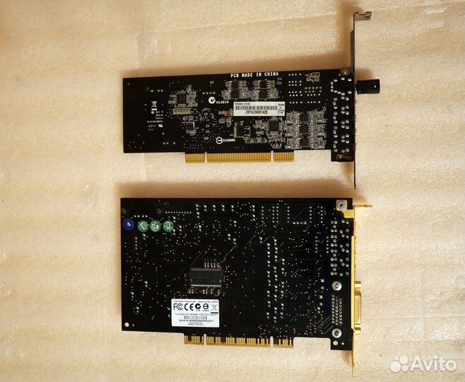 Топовая Creative X-Fi Elite PRO Asus xonar D1