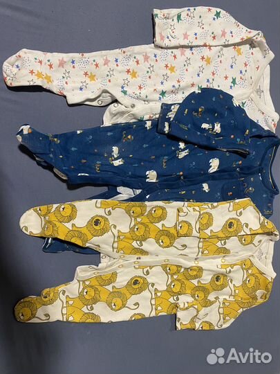 Next / mothercare вещи пакетом 3-6