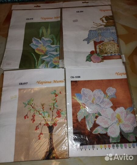 Схемы для вышивания бисером на авторской канве