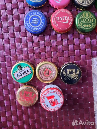 Пивные крышки 1990-2003г(Россия,украина)