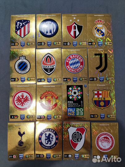 Наклейки panini fifa 365 2023