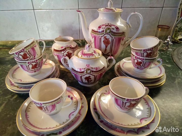 Кофейный сервиз лфз СССР