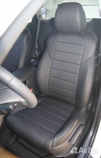 Чехлы из экокожи на Hyundai Tucson 3 от Автопилот