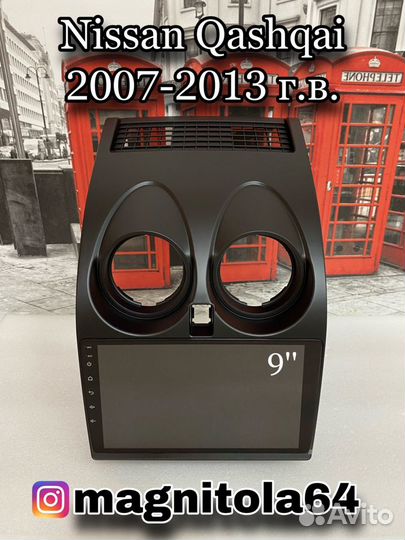 Android магнитола на Nissan Qashqai 07-13