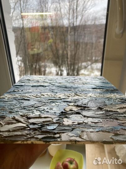 Картина маслом «Берег Баренцева моря»