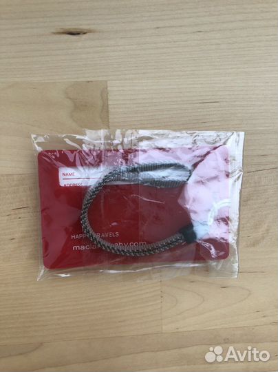 Новая багажная бирка Maclaren