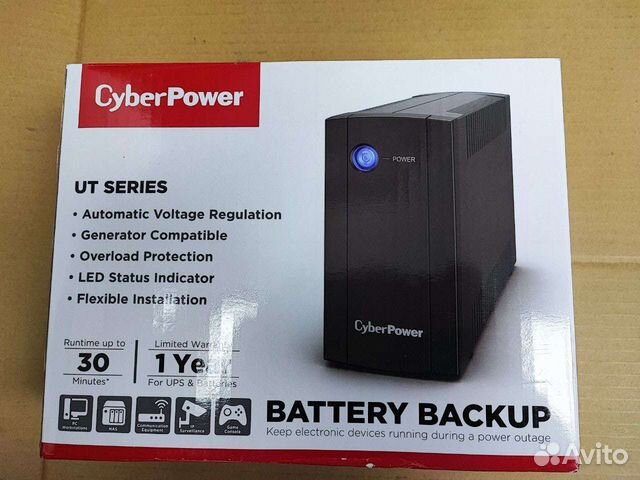 Источник бесперебойного питания CyberPower UT650EG