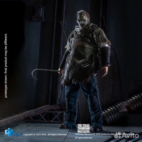 Фигуркк 1/12 Кожаное лицо от Hiya toys