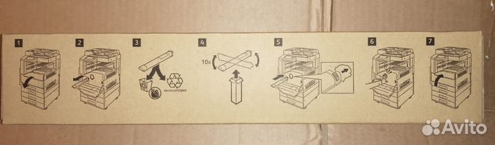 Новый оригинальный картридж xerox 106R03396