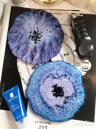 Подстаканники из эпоксидной смолы