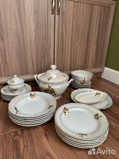 Сервиз столовый 6 персон Коростень СССР