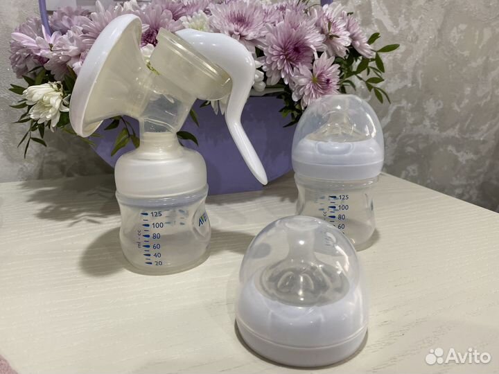 Молокоотсос avent ручной