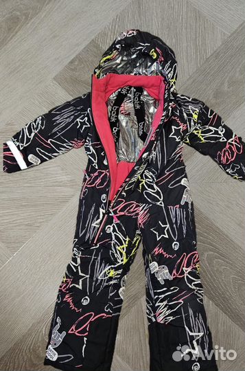 Зимний комбинезон для девочки 116